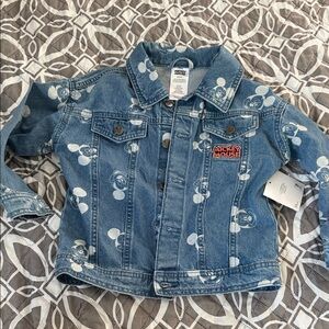 Disney Mickey Mouse Kids Denim Jacket - Blue